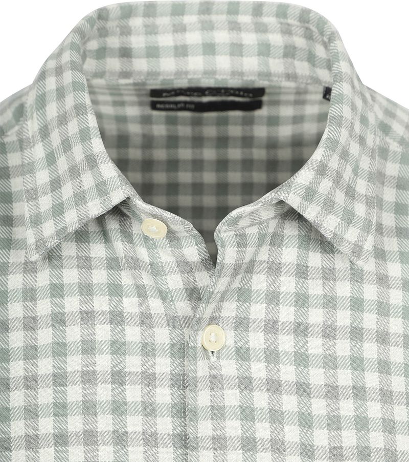 Marc O'Polo Hemd Kariert Grün - Größe XXL günstig online kaufen