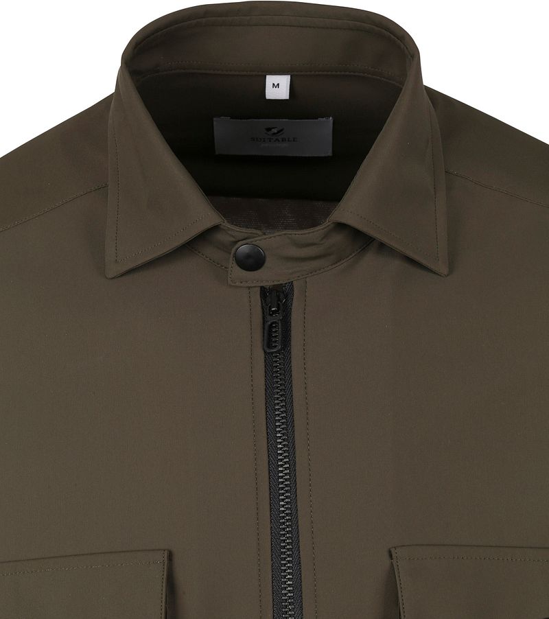 Suitable Jacket Shirt Dunkelgrün - Größe XXL günstig online kaufen