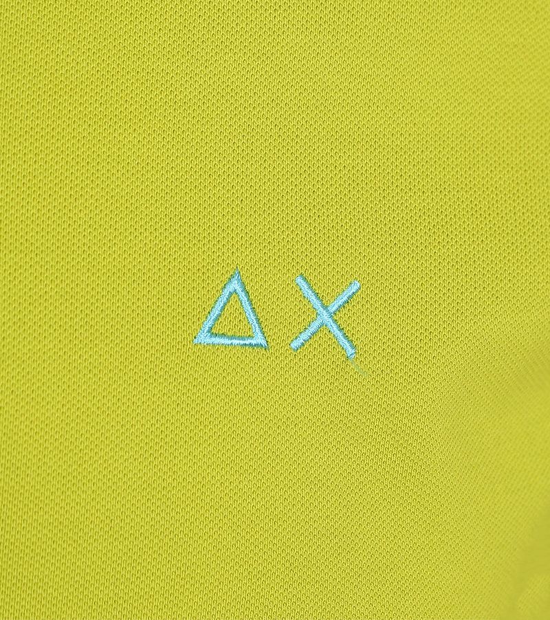 Sun68 Poloshirt Small Stripe Collar Hellgrün  - Größe 3XL günstig online kaufen