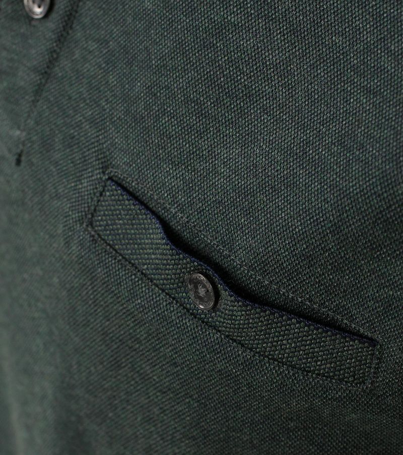 Casa Moda Poloshirt LS Dunkelgrün - Größe S günstig online kaufen