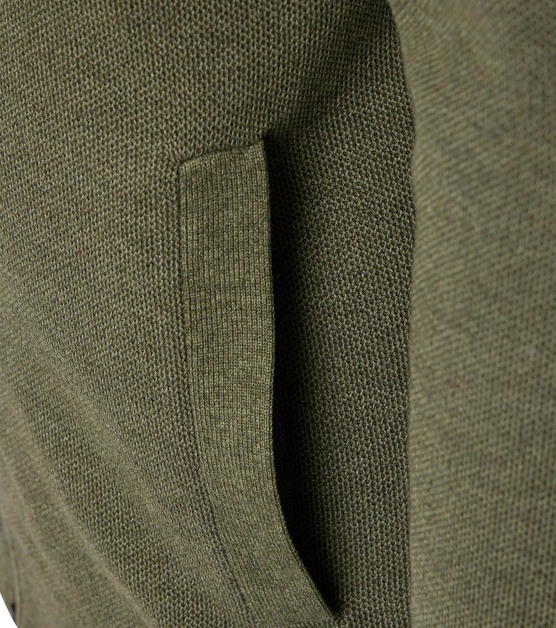 Casa Moda Zip Strickjacke Grün - Größe XXL günstig online kaufen