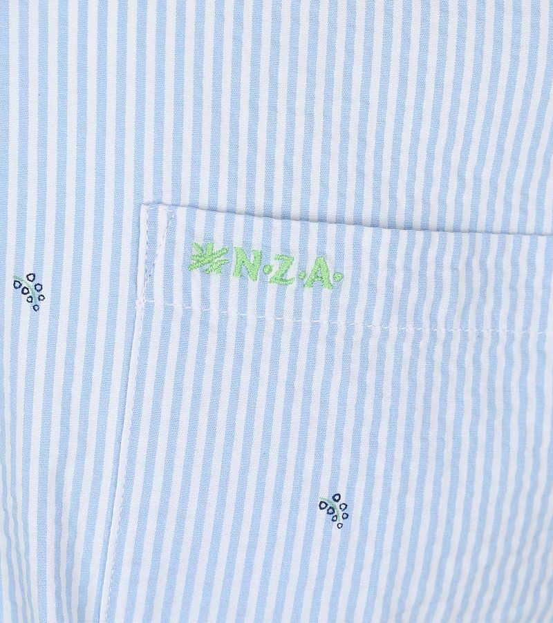 NZA Hemd Julius Print Blau - Größe XXL günstig online kaufen