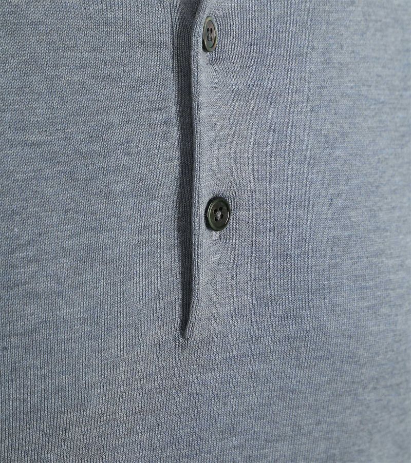 Profuomo Poloshirt Luxury Knitted Blau - Größe L günstig online kaufen
