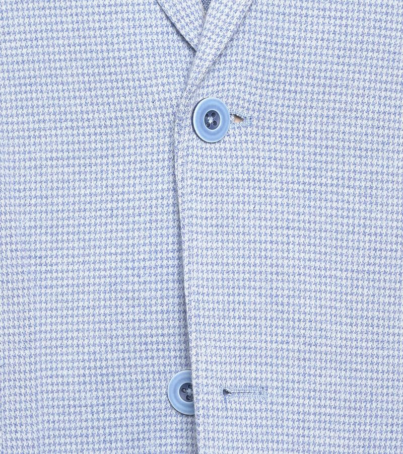 R2 Halflined Blazer Druck Hellblau - Größe 56 günstig online kaufen