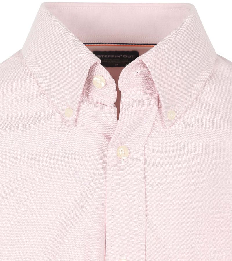 Steppin' Out Hemd Oxford Rosa - Größe 3XL günstig online kaufen