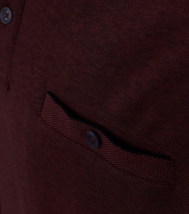 Casa Moda Poloshirt LS Bordeaux Rot - Größe XL günstig online kaufen