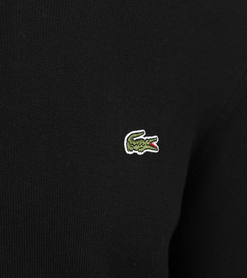 Lacoste Pullover Zipper Schwarz - Größe XXL günstig online kaufen