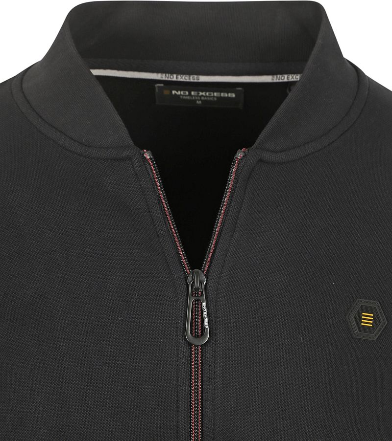 No Excess-Strickjacke Schwarz - Größe M günstig online kaufen