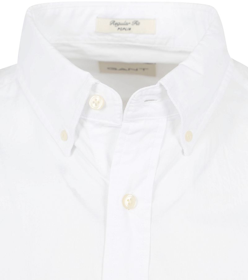 Gant Casual Hemd Poplin Weiß - Größe 4XL günstig online kaufen