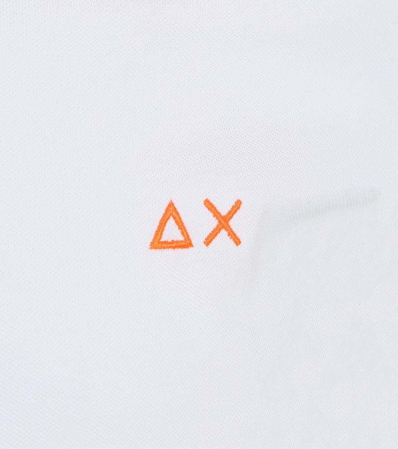 Sun68 Poloshirt Big Stripe Fluo Weiß - Größe XXL günstig online kaufen