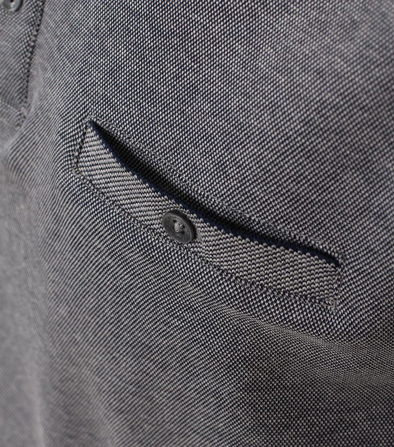 Casa Moda Poloshirt Long Sleeves Grau - Größe XL günstig online kaufen
