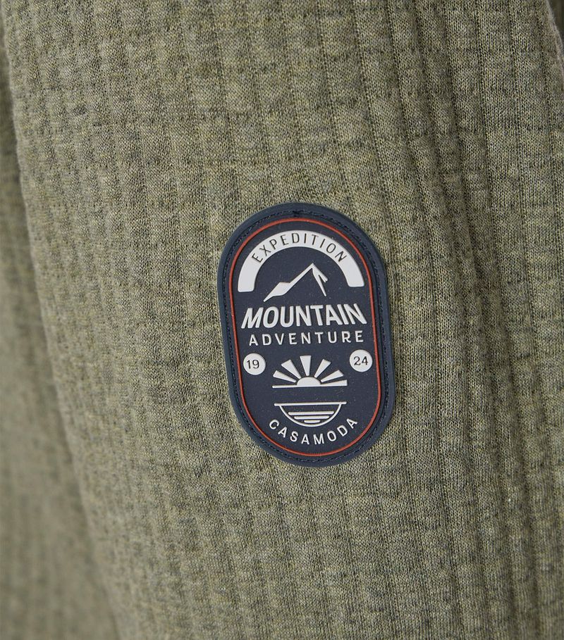 Casa Moda Strickjacke Zip Grün - Größe XXL günstig online kaufen