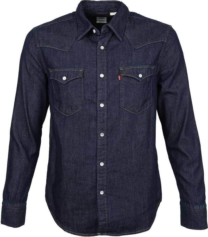 Levi's Trucker Hemd Dunkelblau - Größe M