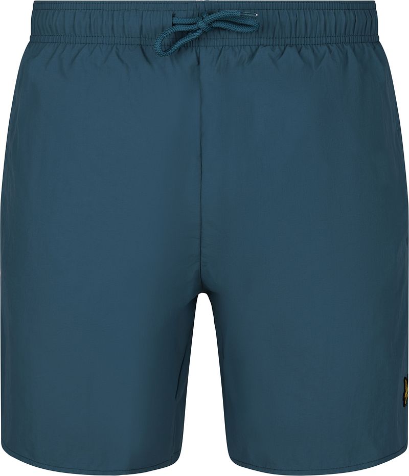 Lyle and Scott Lyle & Scott Zwembroek Plain Petrol