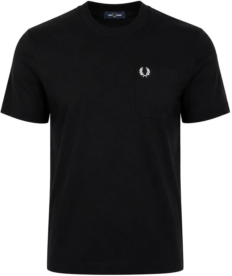Fred Perry T-Shirt Zwart
