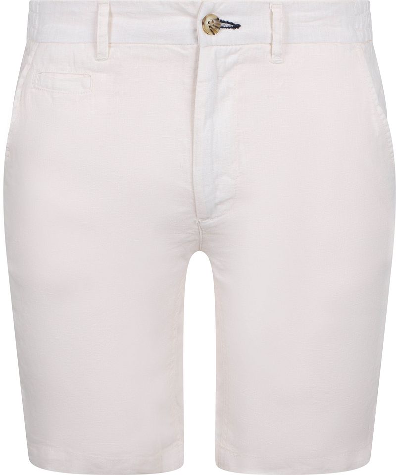 Steppin' Out Milwau Short Leinen Cremeweiß - Größe 3XL