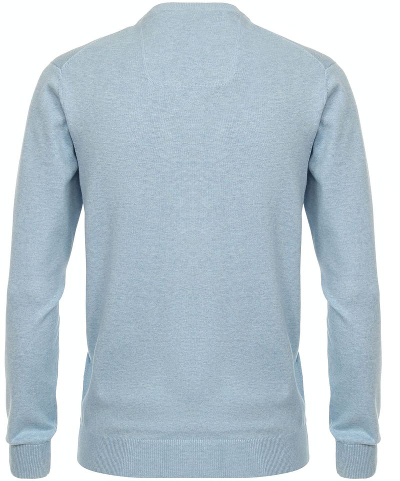 Casa Moda Pullover V-Ausschnitt Hellblau - Größe 4XL günstig online kaufen