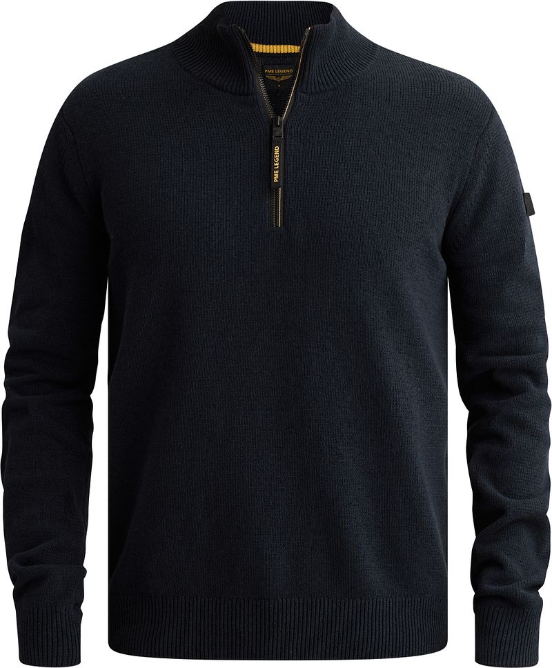 PME Legend Half Zip Pullover Chenille Navy - Größe XXL