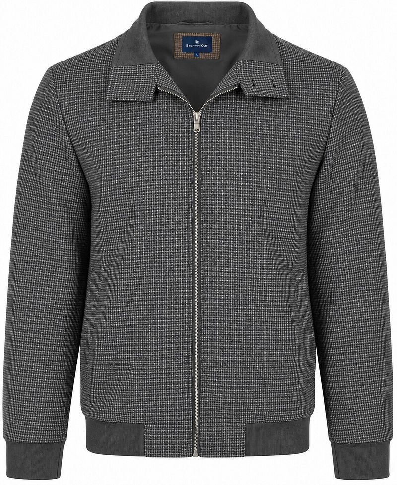 Steppin' Out Herritage Jack Wool Blend Pepita Navy