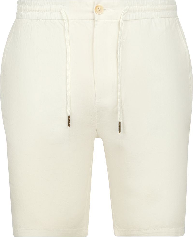 Scotch and Soda Fave Short Cotton Linen Off White - Größe 33 günstig online kaufen