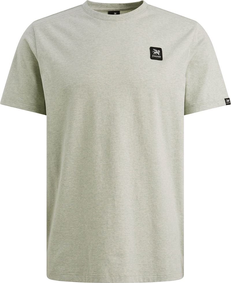 Vanguard T-Shirt Logo Melange Lichtgroen