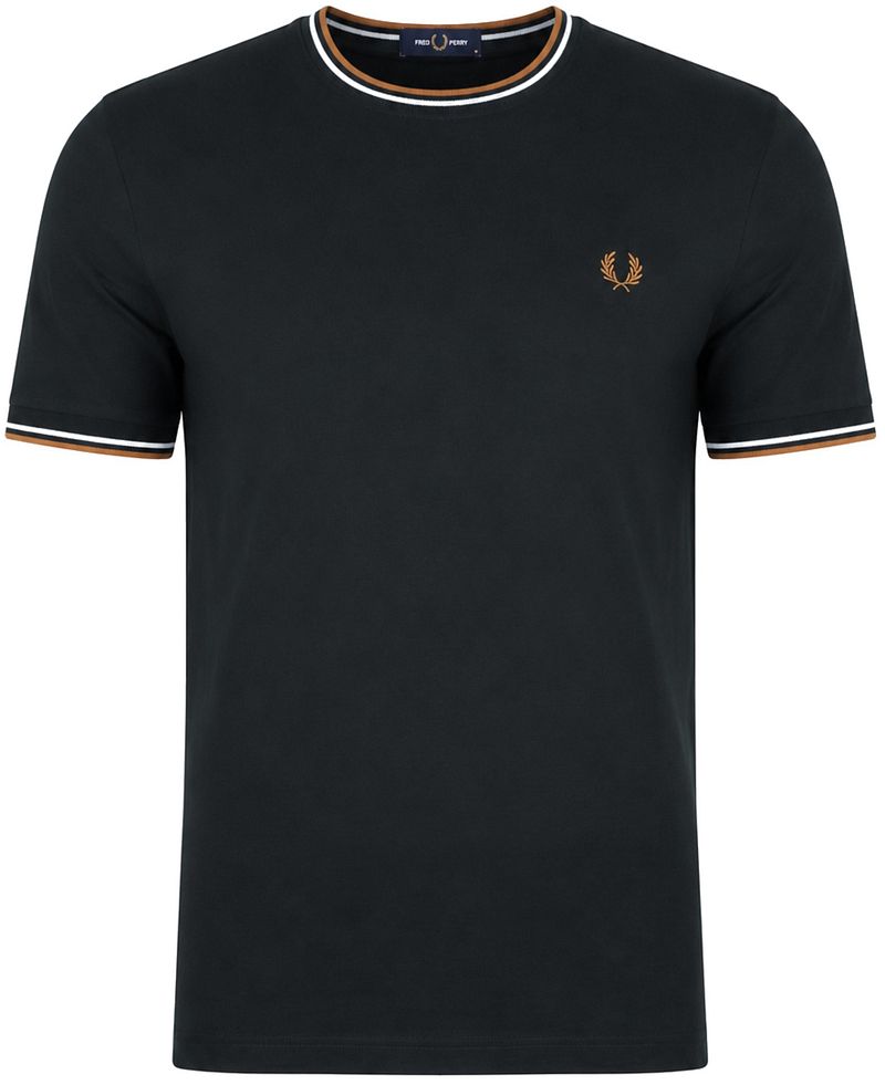 Fred Perry Twin Tipped T-shirt Groen 78C