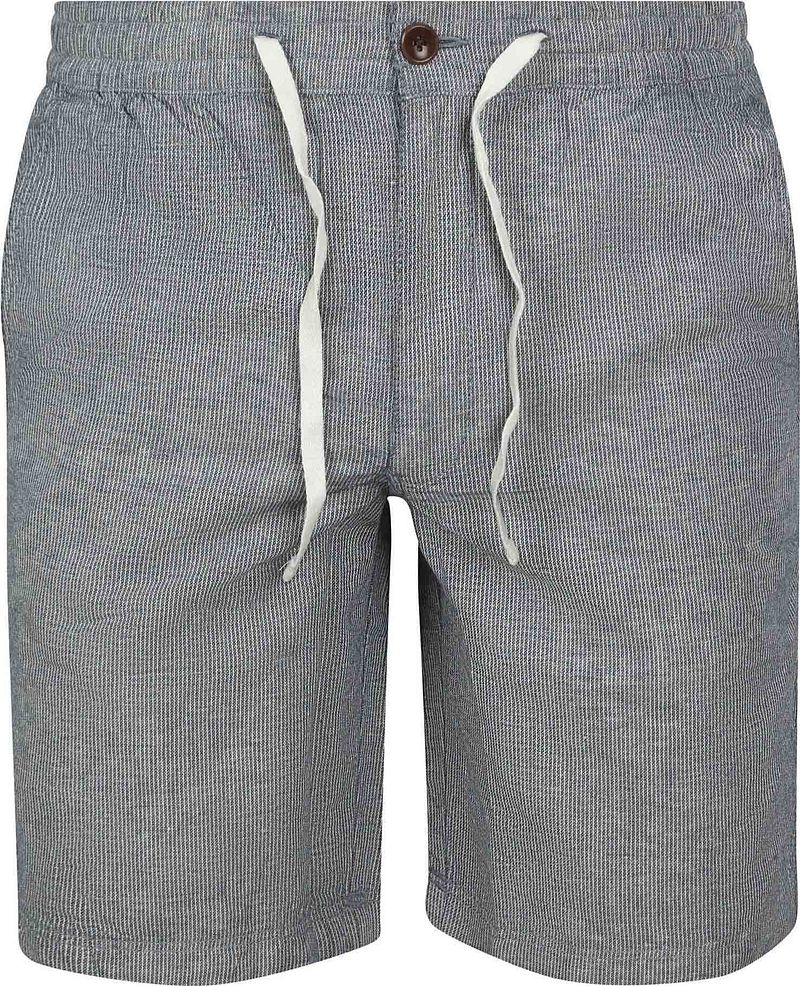 Superdry Shorts Linen Merchant Navy Stripe - Größe XXL
