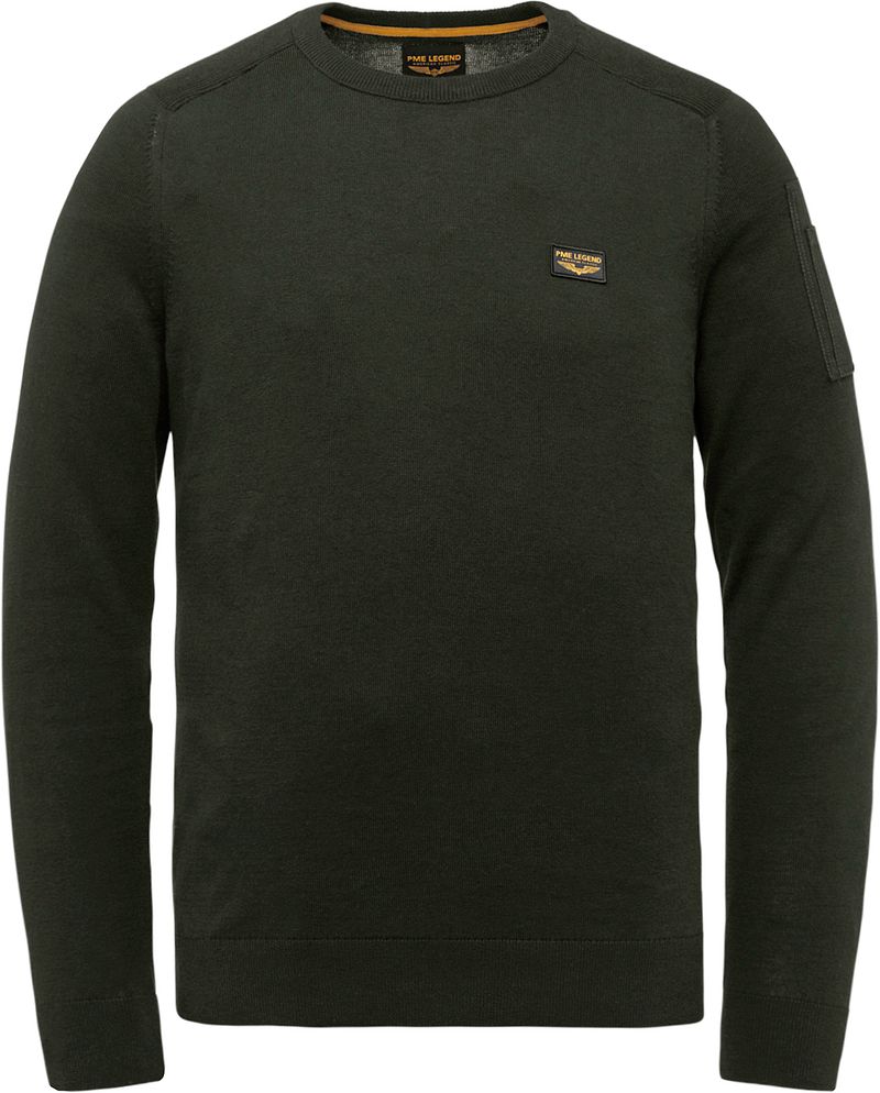 Pme Legend Buckley Pullover Olivgrün - Größe Xl