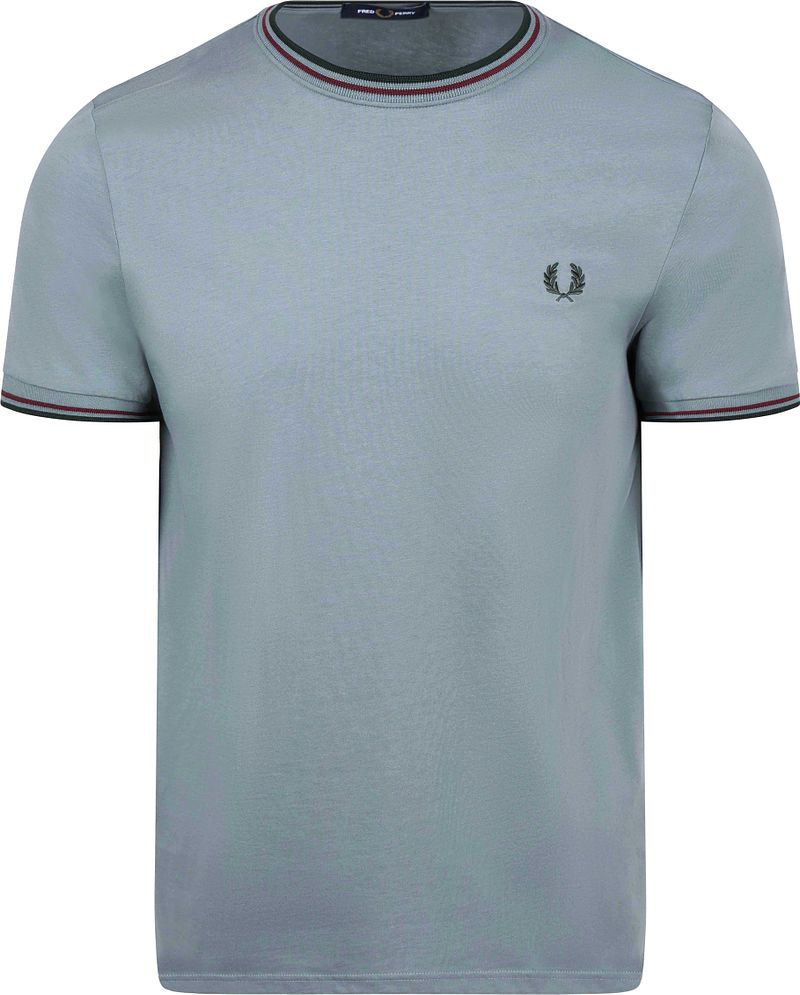 Fred Perry Twin Tipped T Shirt Blau 98A - Größe M günstig online kaufen