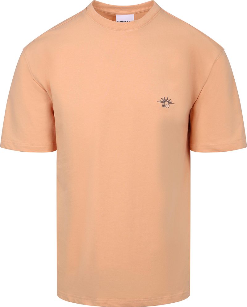 Supply & Co T-Shirt Backprint Orange - Größe S günstig online kaufen