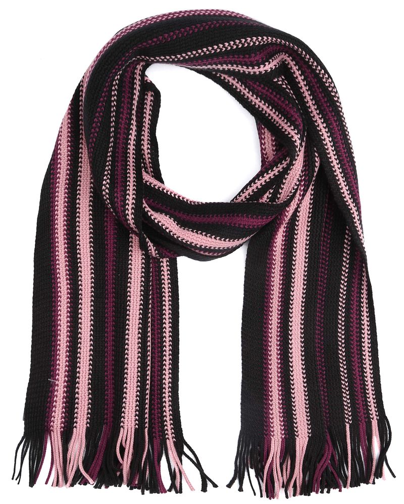 Suitable Heren Sjaal Roze Streep 14-9 -