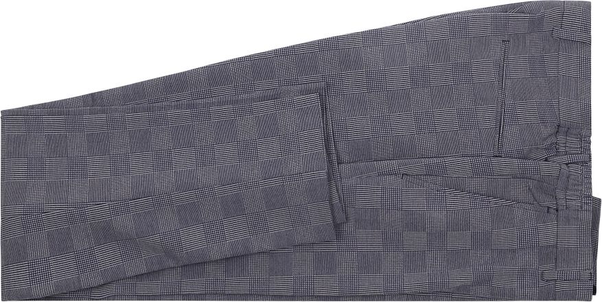 Suitable Anzug Flex Kariert Blau