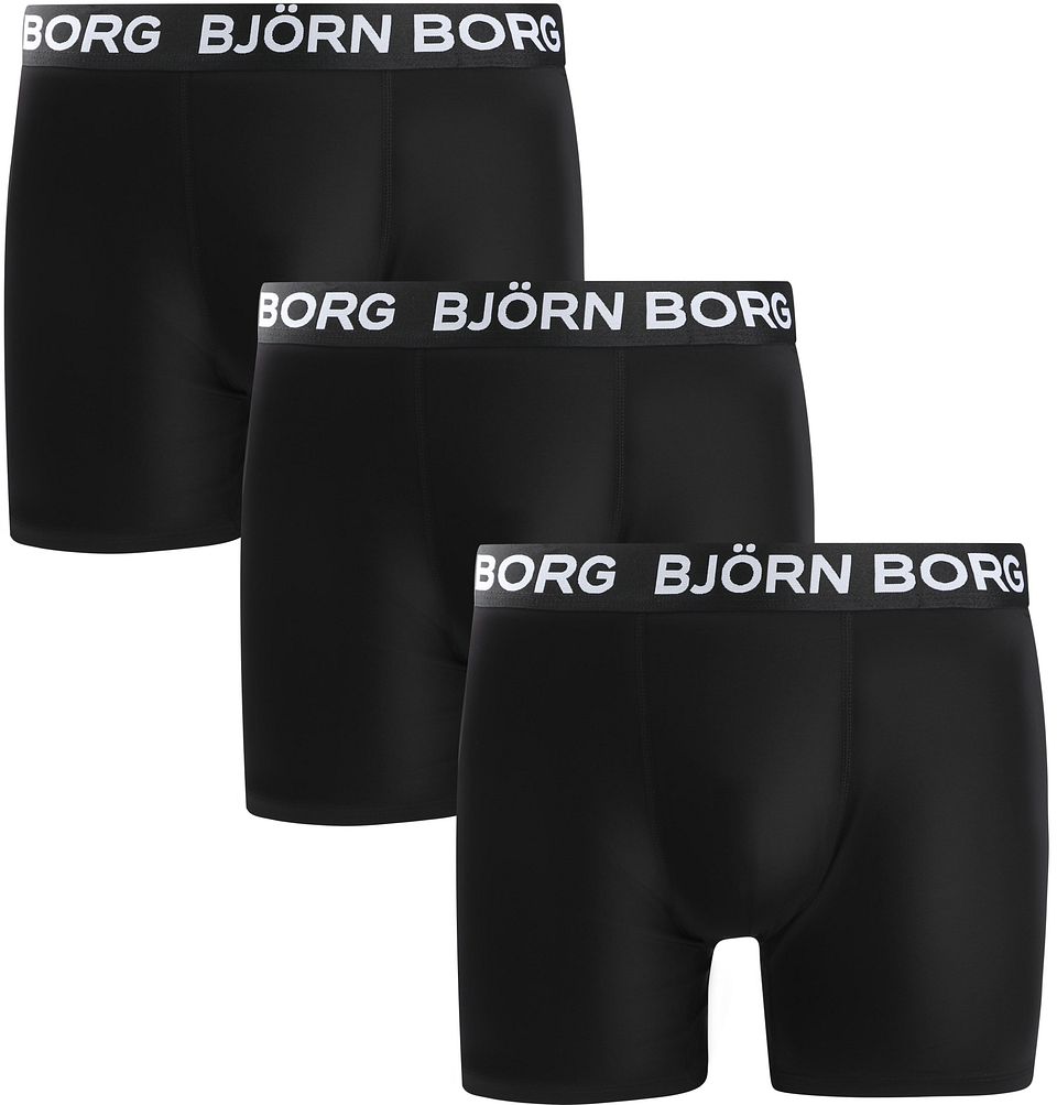 Björn Borg Sports Boxers 3-pack Svart Storlek