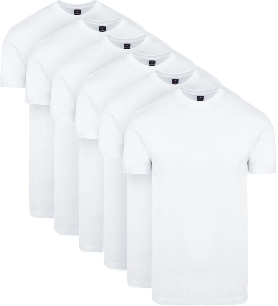 Obra T-shirt med rund hals 6-pack