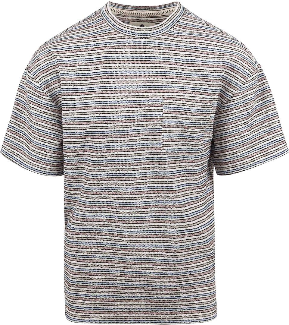 Holger T-shirt Randig Mångfärgad Storlek