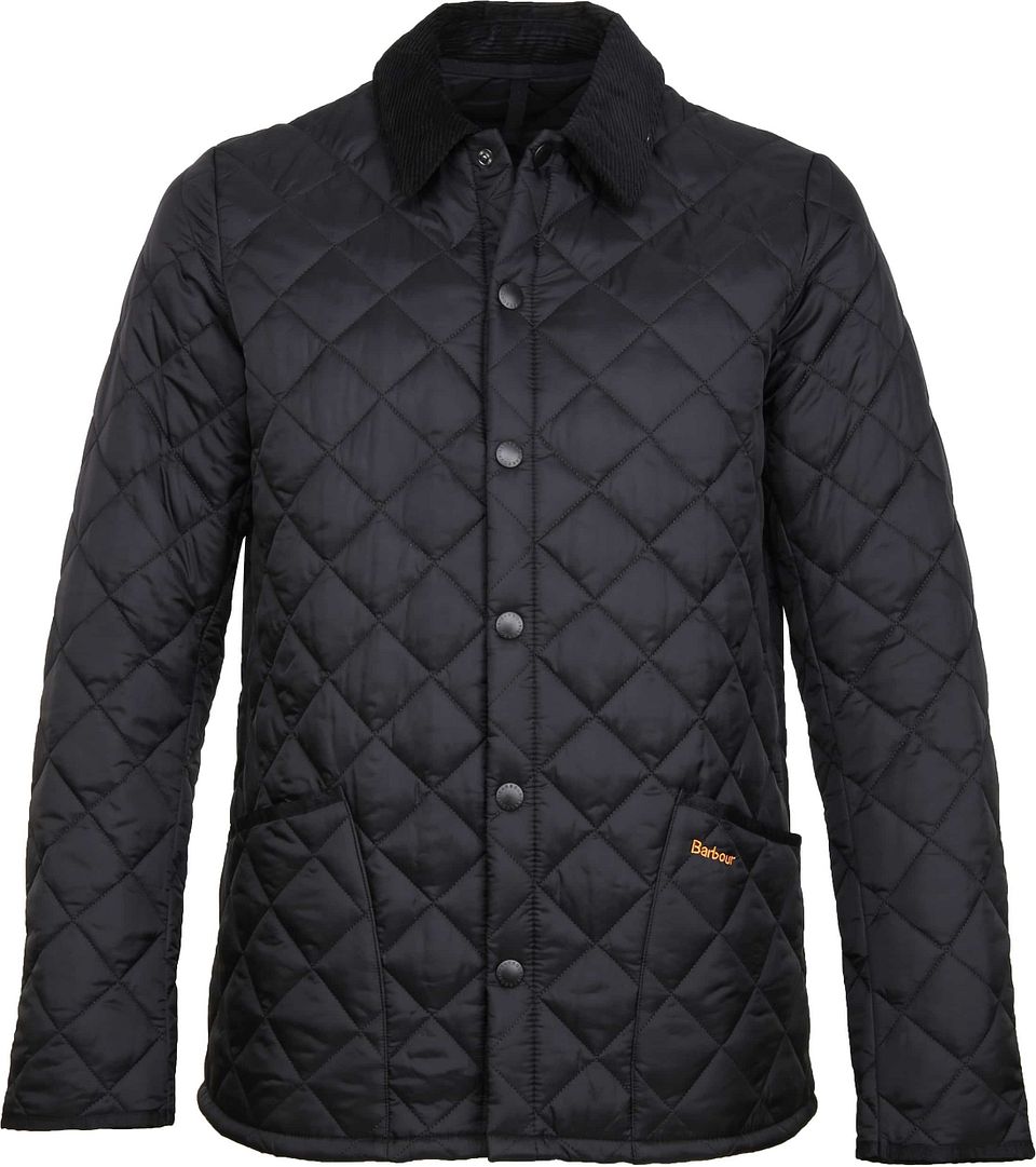 Barbour Heritage Liddesdale Quilted Jacket Black MQU0240-BK11 Barbour Heritage Liddesdale Quilted Jacket Black MQU0240-BK11