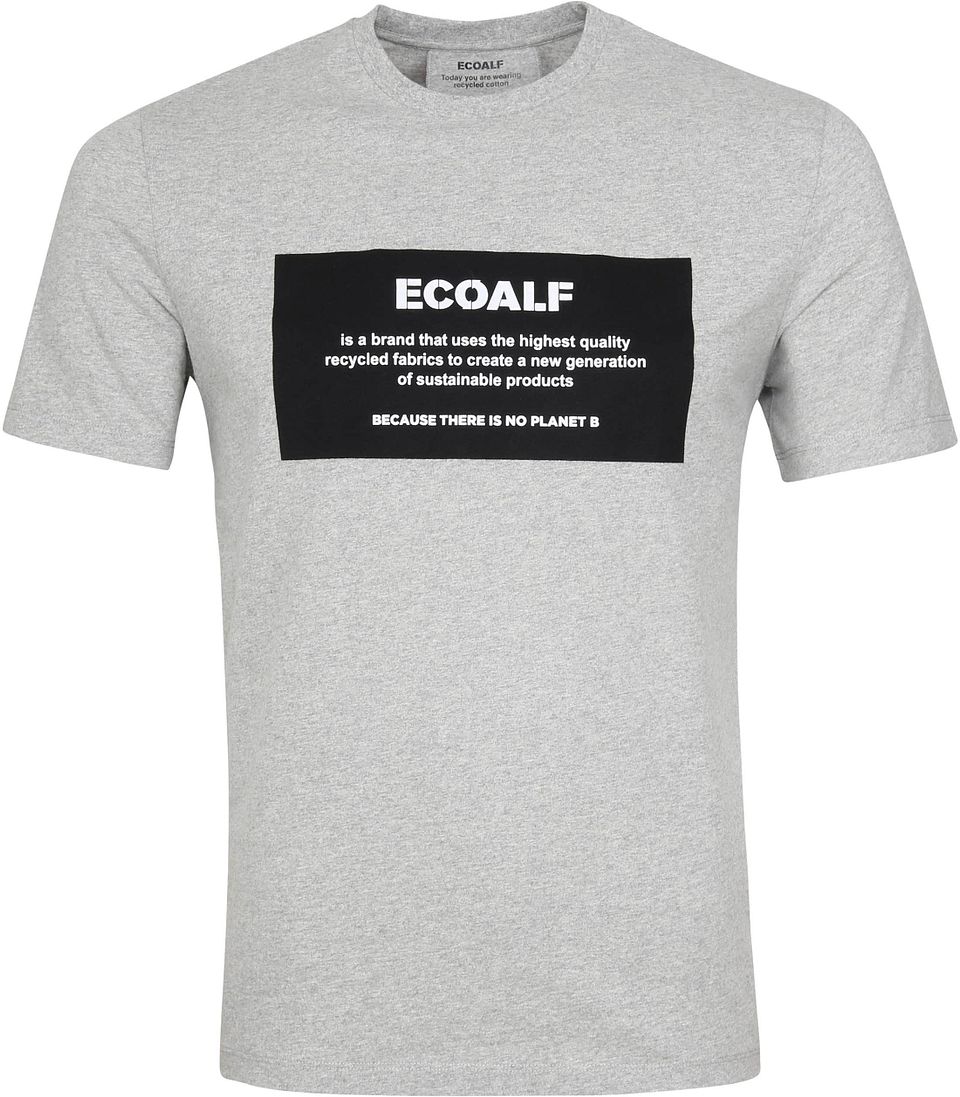Natal T-shirt Etikett Ljusgrå Grå Storlek