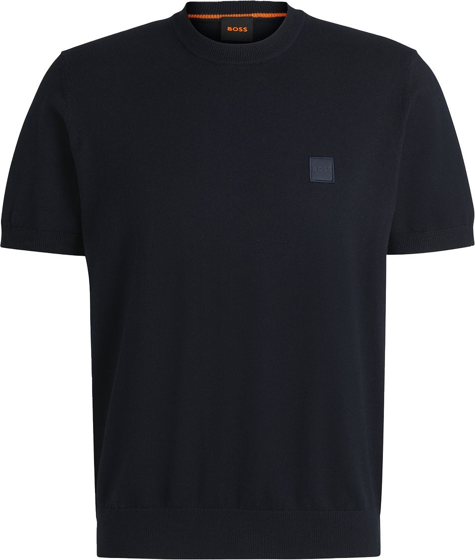 Stickad T-shirt Kanache Marinblå Blå Mörkblå Storlek