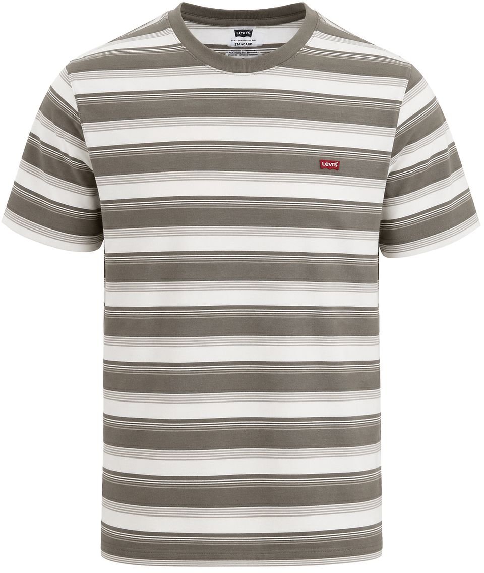 T-shirt Brun Vit Storlek