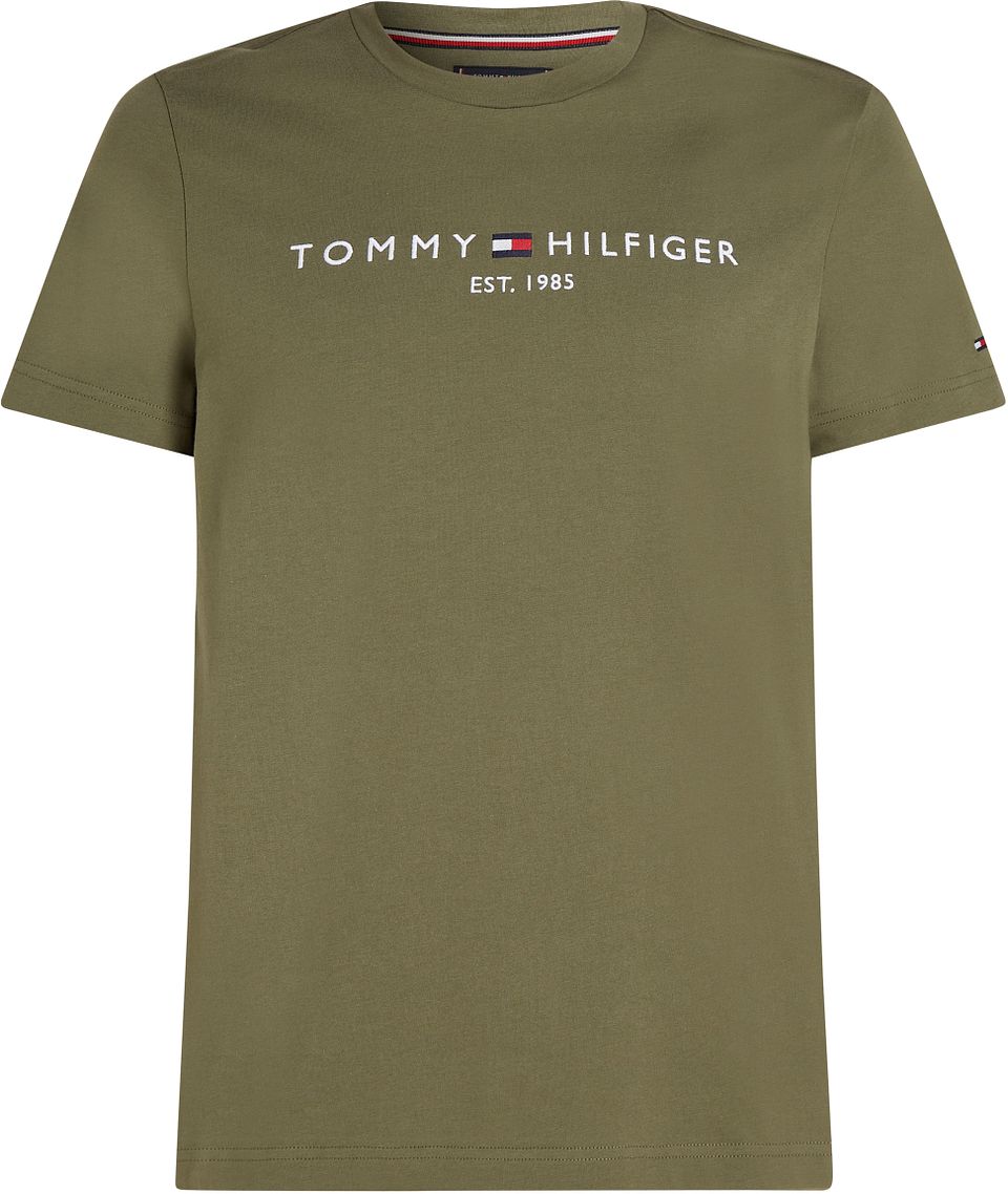 T-shirt Logga Olivgrön Grön Storlek