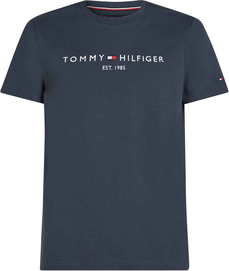 T-shirt Logotyp Militär Denim Blå Mörkblå Storlek