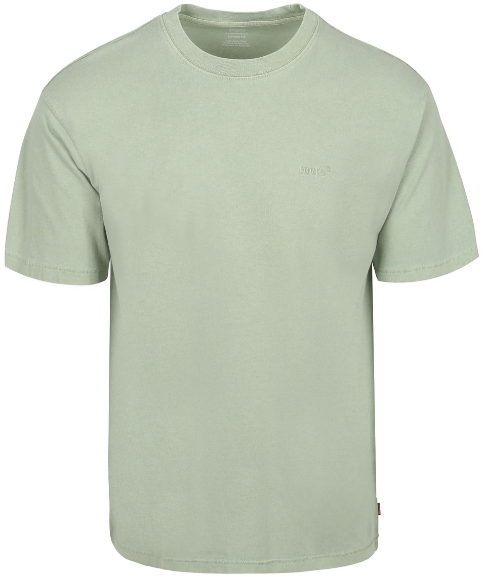T-shirt Vintage Grön Storlek