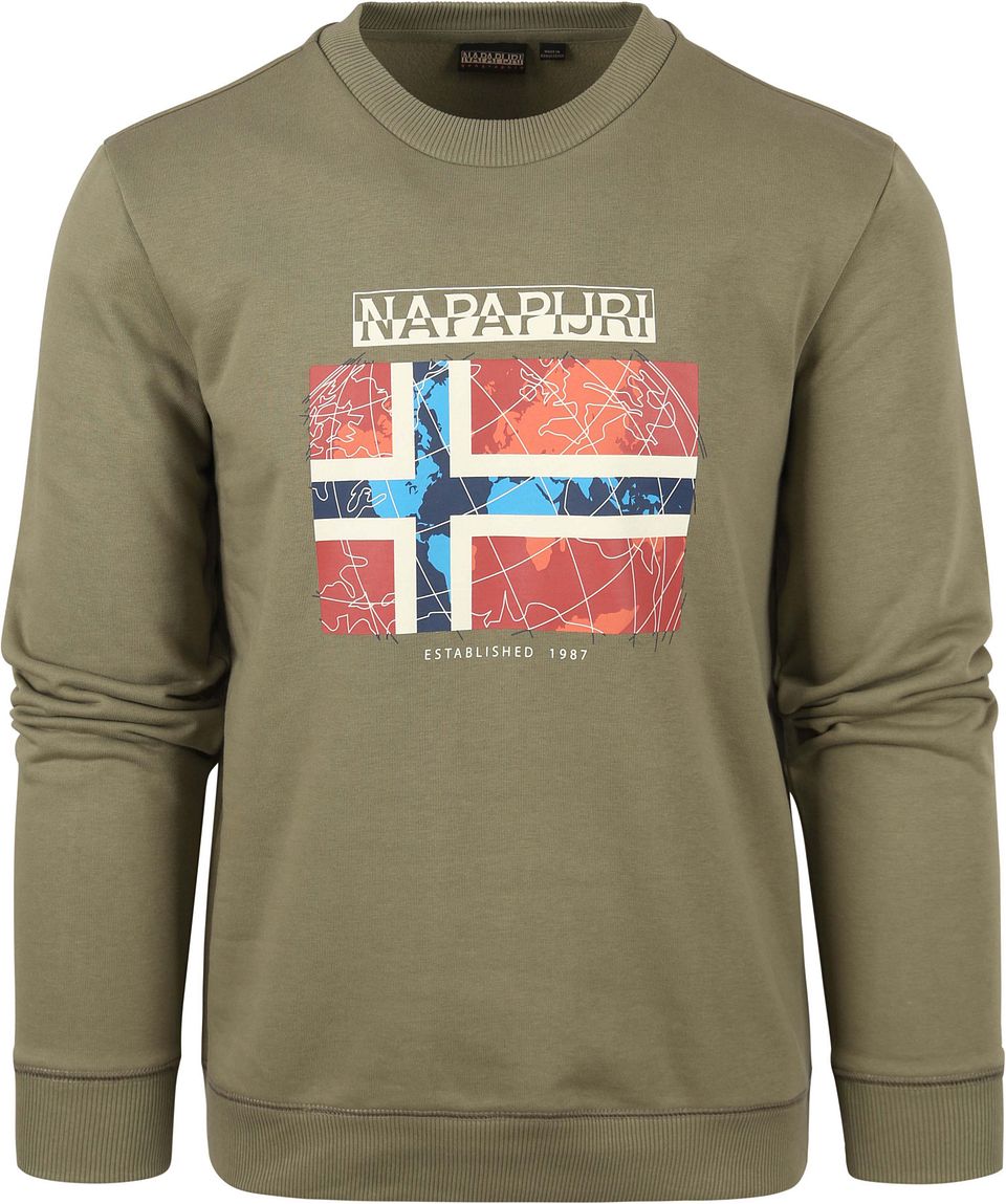 Guiro Sweatshirt Grön Storlek