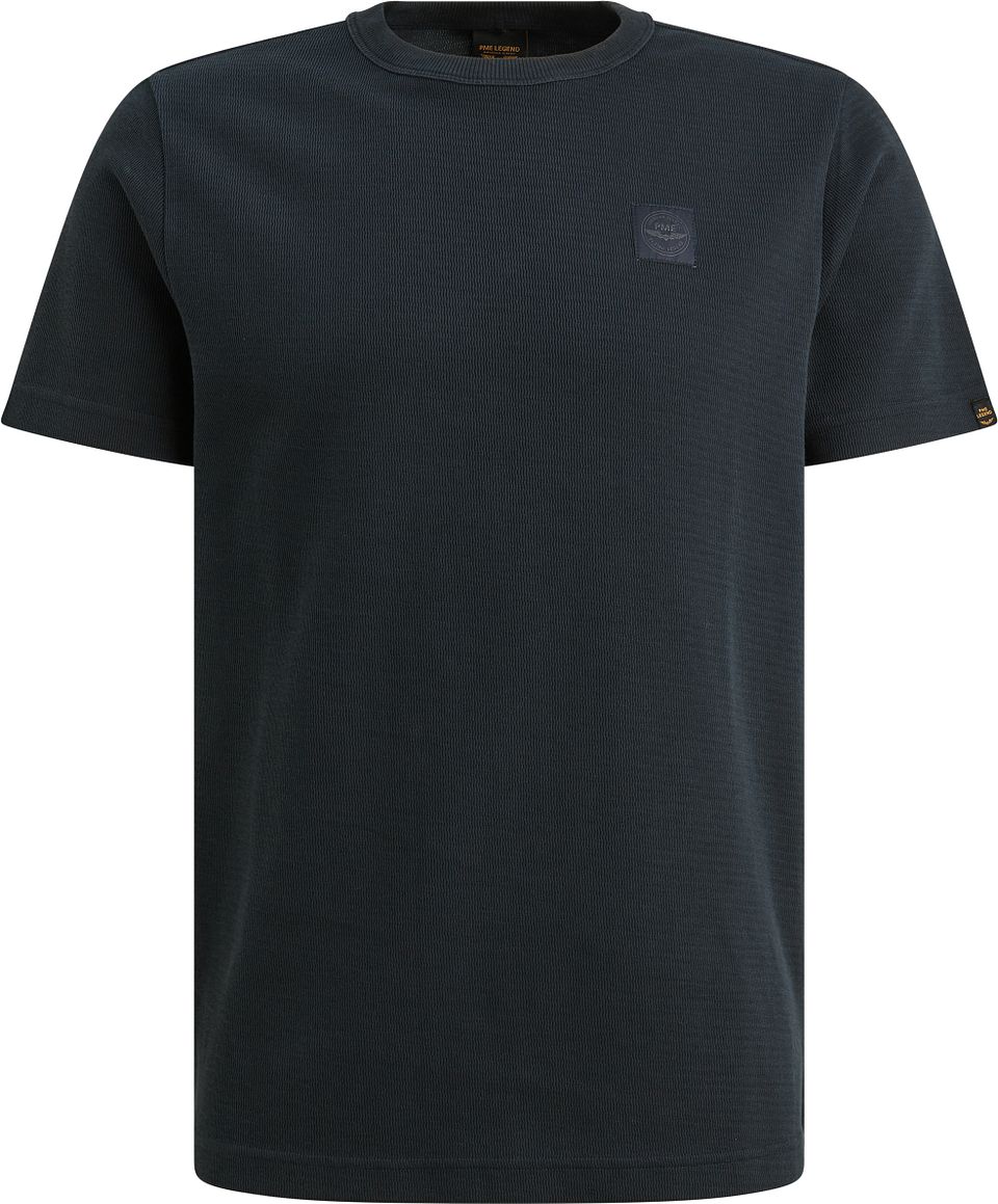 Interlock Jersey T-Shirt Navy Blå Mörkblå Storlek