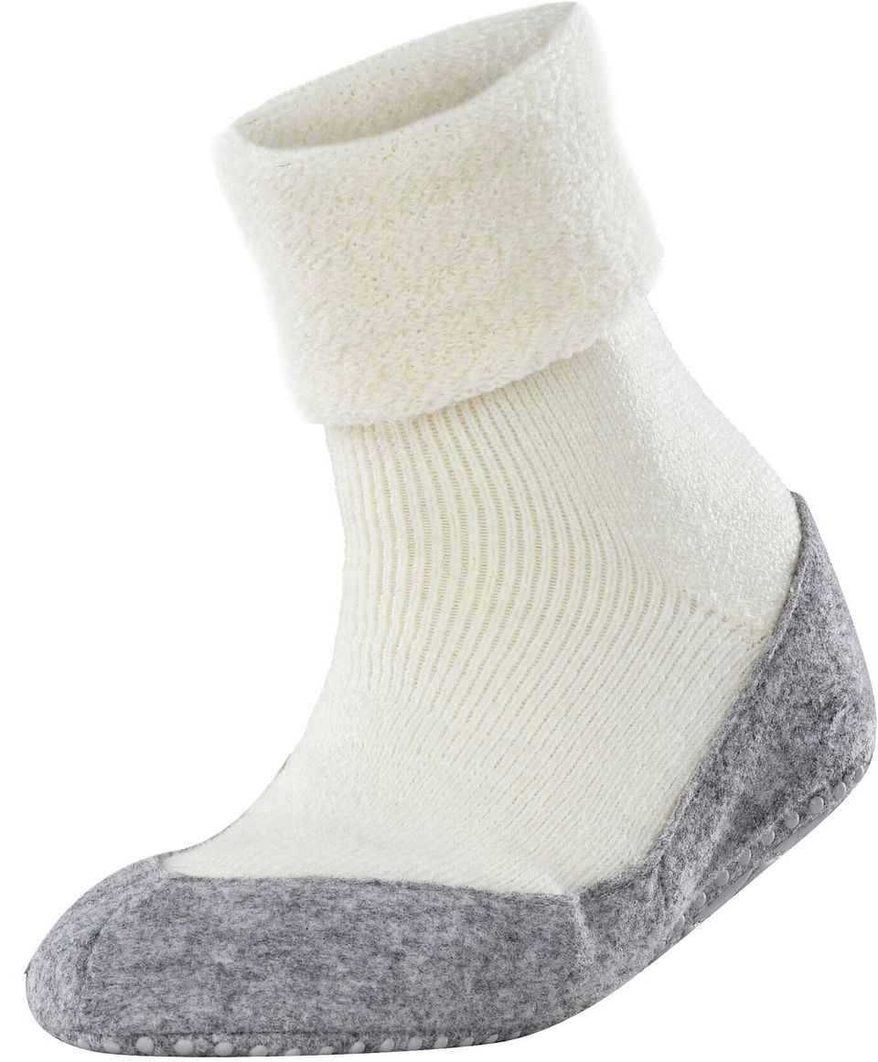 FALKE Men's Cosyshoe Wool Slipper Socks - 1 Pair With Grips On Sole, Merino Wool, Fold-Over Cuff (Sizes US 5-12)