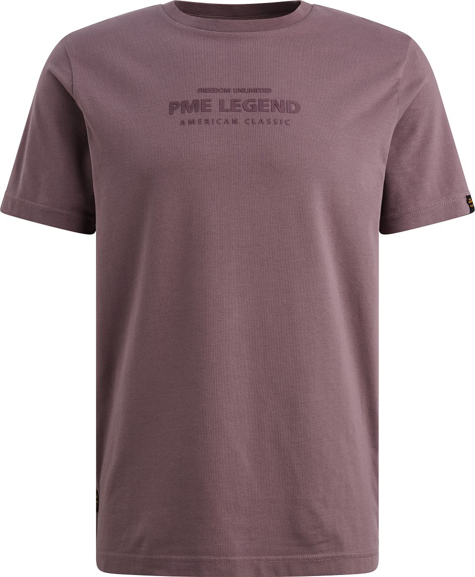 T-Shirt Logo Moonscape Lila Storlek