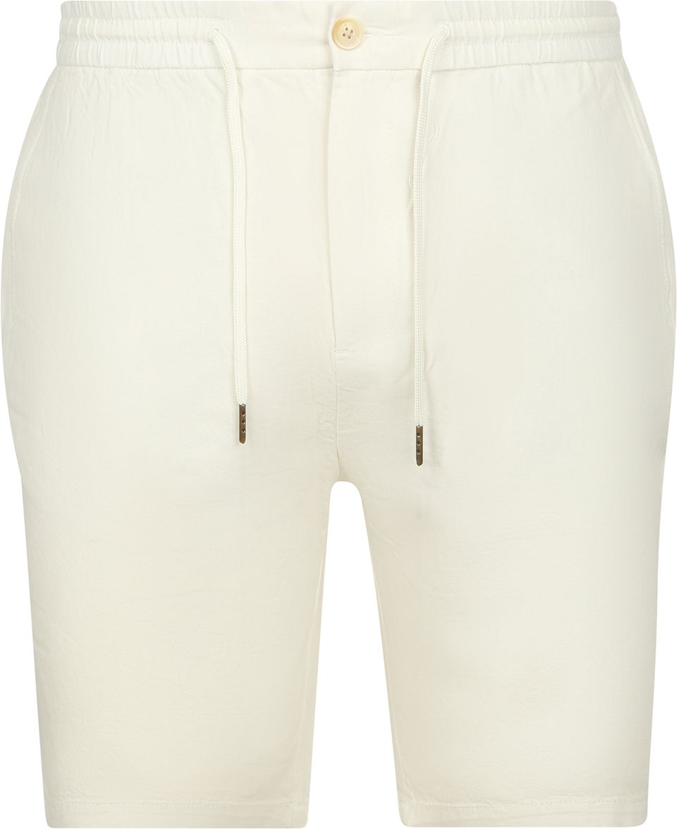 Scotch och Soda Fave Short Bomull Linne Off White Vit Off-White Storlek