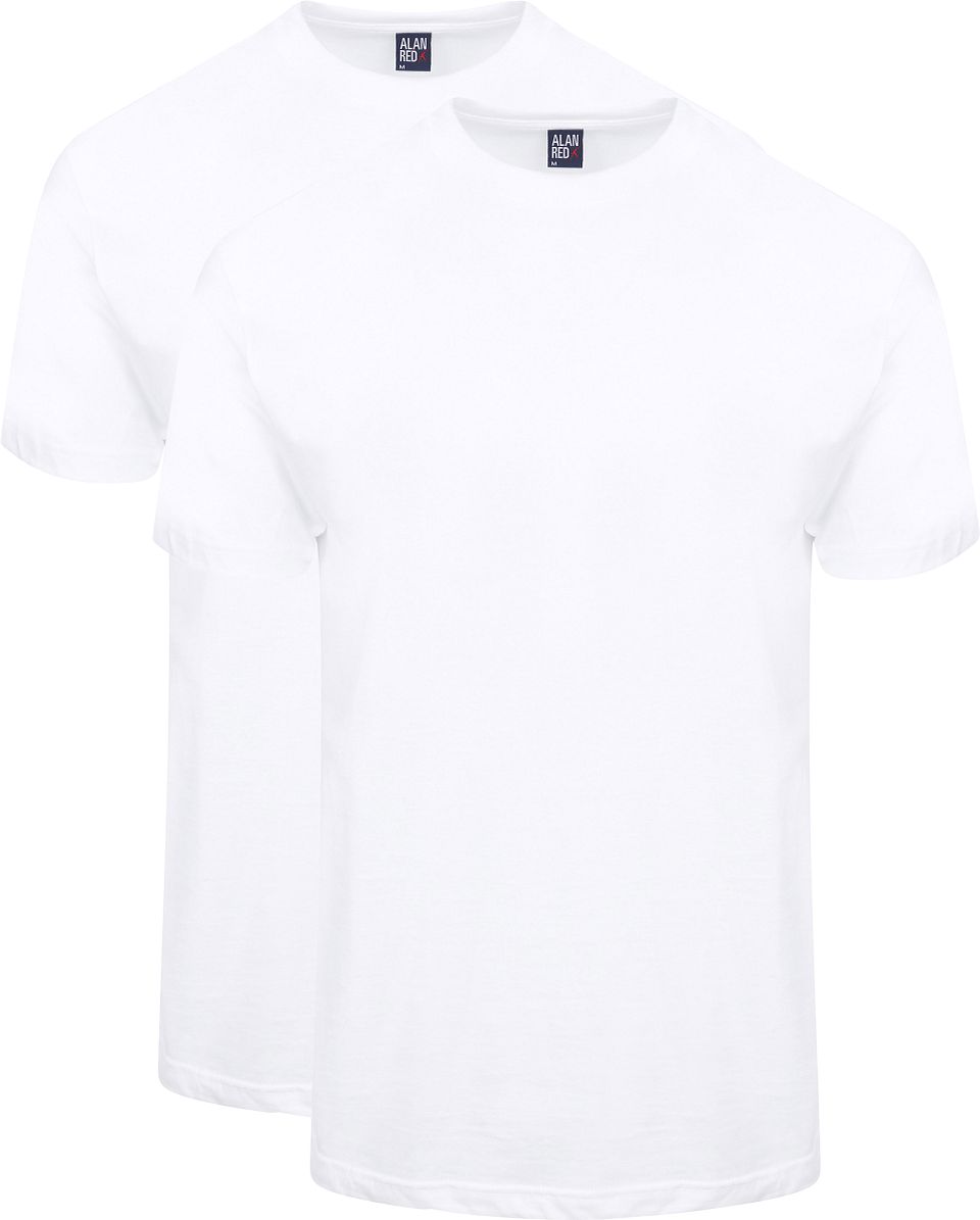 Virginia T-shirt (2-pack) Vit Storlek