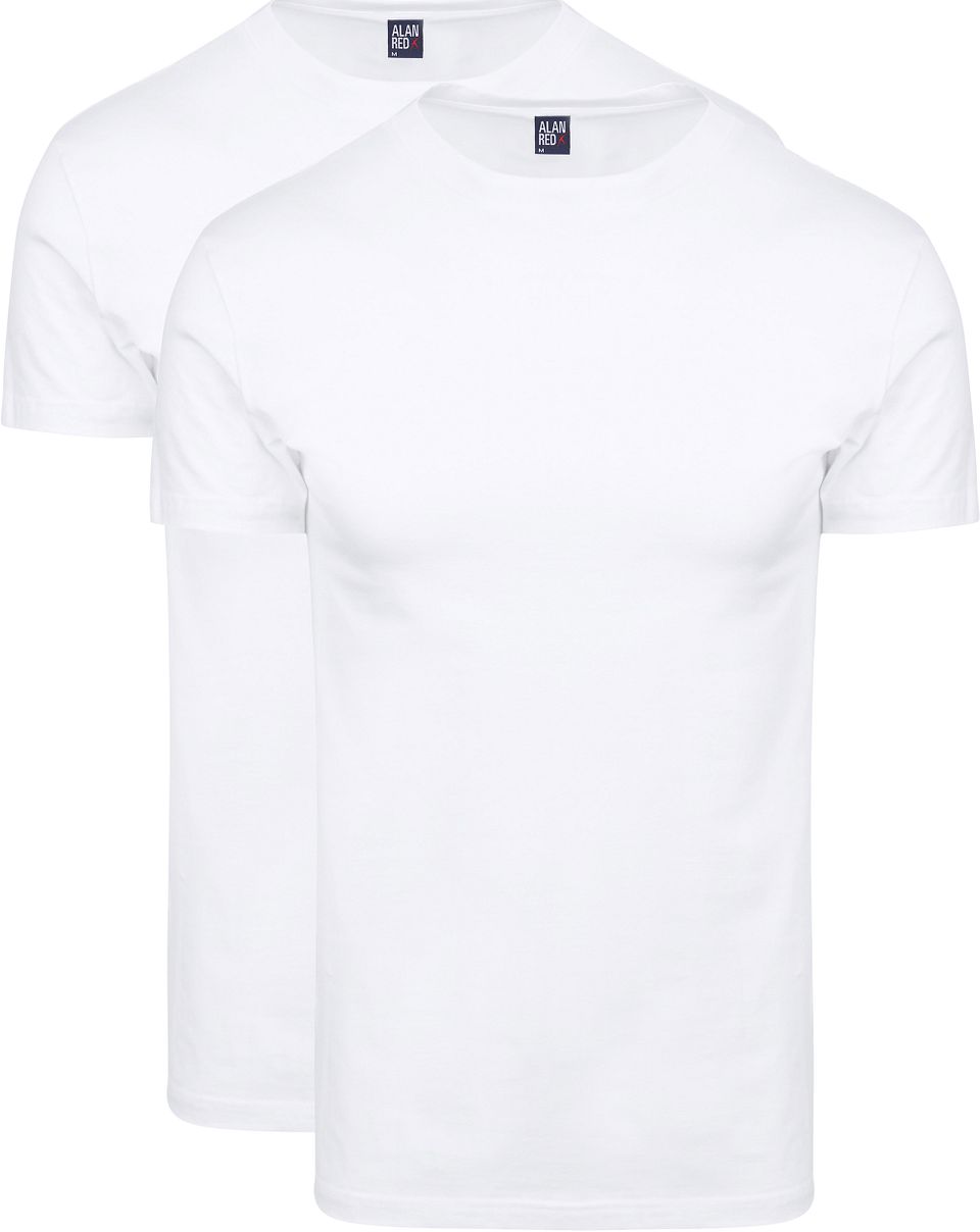 Oakville T-shirt (2-pack) Vit Storlek