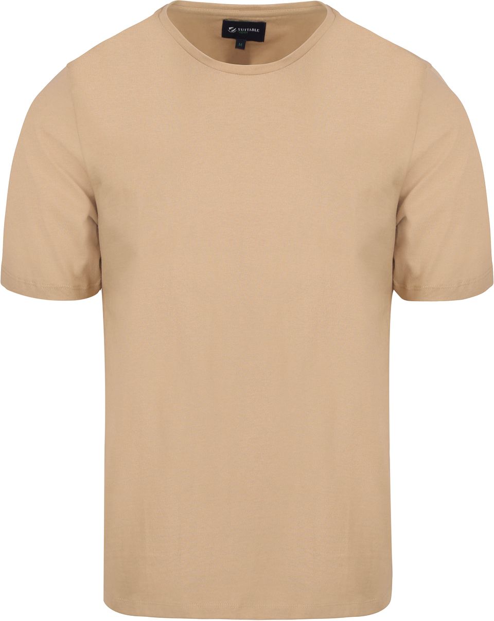 Respect T-shirt Jim Beige Storlek
